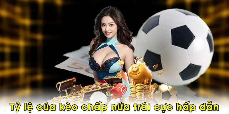 Tỷ lệ của kèo chấp nửa trái cực hấp dẫn